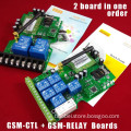 GSM-RELAY QUAD BAND designed 7Channels Output GSM SMS remote controlled Switch